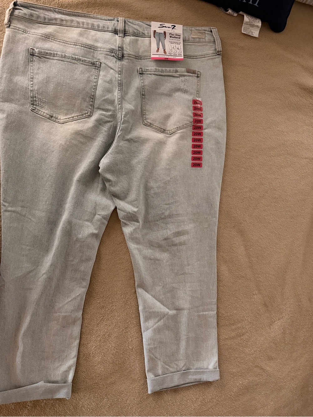 Seven7 Weekend Slim Fit Jeans | Plus Size 20W | NWT - Picture 5 of 9